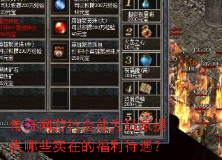 传奇网游行会能为玩家提供哪些实在的福利待遇? 传奇网游行会能为玩家提供哪些实在的福利待遇?