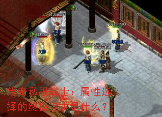传奇私服战士:属性选择的终极追求是什么? 传奇私服战士:属性选择的终极追求是什么?