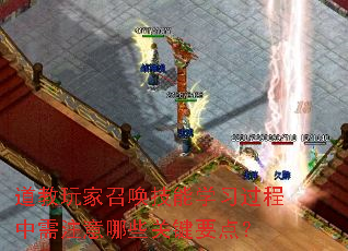道教玩家召唤技能学习过程中需注意哪些关键要点? 道教玩家召唤技能学习过程中需注意哪些关键要点?