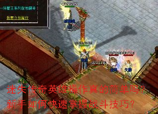 迷失传奇英雄操作真的简单吗?新手如何快速掌握战斗技巧? 迷失传奇英雄操作真的简单吗?新手如何快速掌握战斗技巧?