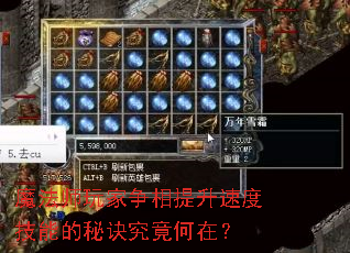 魔法师玩家争相提升速度技能的秘诀究竟何在? 魔法师玩家争相提升速度技能的秘诀究竟何在?