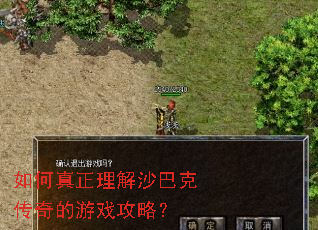 如何真正理解沙巴克传奇的游戏攻略? 如何真正理解沙巴克传奇的游戏攻略?