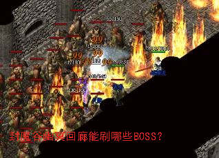 封魔谷幽冥回廊能刷哪些BOSS? 封魔谷幽冥回廊能刷哪些BOSS?