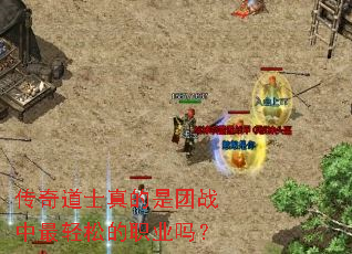传奇道士真的是团战中最轻松的职业吗? 传奇道士真的是团战中最轻松的职业吗?