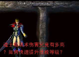 道士噬魂术伤害究竟有多高?如何快速提升技能等级? 道士噬魂术伤害究竟有多高?如何快速提升技能等级?