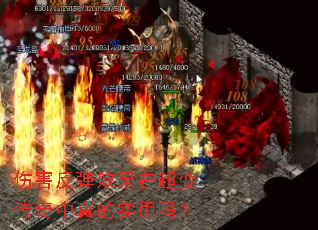 伤害反弹效果在超变传奇中真的实用吗? 伤害反弹效果在超变传奇中真的实用吗?