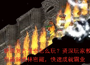妖杀复古传奇怎么玩?资深玩家教你破解武林密藏,快速成就霸业 妖杀复古传奇怎么玩?资深玩家教你破解武林密藏,快速成就霸业
