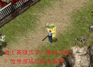 道士英雄该学习哪些技能?传奇游戏攻略全解析 道士英雄该学习哪些技能?传奇游戏攻略全解析