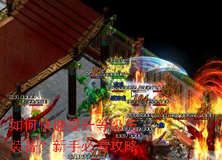 如何快速提升等级与装备?新手必看攻略 如何快速提升等级与装备?新手必看攻略