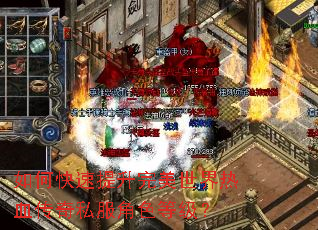 如何快速提升完美世界热血传奇私服角色等级? 如何快速提升完美世界热血传奇私服角色等级?