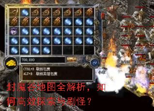 封魔谷地图全解析,如何高效探索与刷怪? 封魔谷地图全解析,如何高效探索与刷怪?